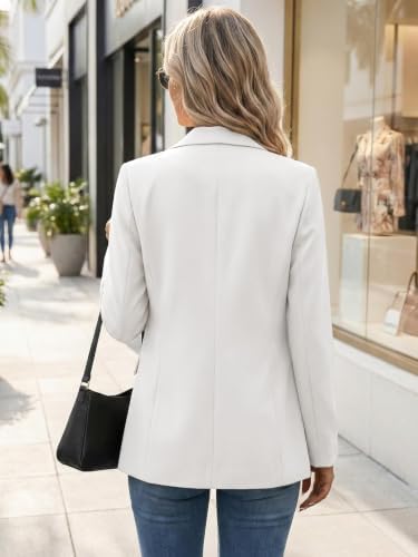 Mina Self Women's Business Casual Blazer Slim Fitted Lightweight Jacket