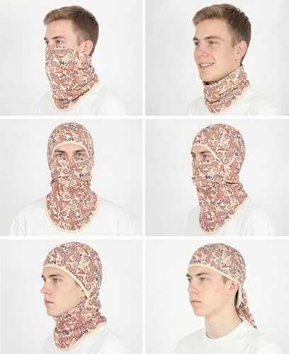 BOCOMAL FR Balaclava with Face Mask Flame Resistant 5.5oz Lightweight 100%C
