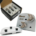 Diaflex Double Arrow Grinding Tool, 25 Grit Extra Soft Bond, 3 Pack