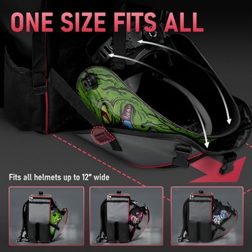 YESWELDER Welding Backpack, 6.6 Gal Tool Bag with Helmet Catch