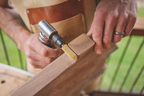 Kutzall 3-Piece Rotary Burr Kit - 1⁄4" Shaft, Fine - Wood Carving Bits for Bosch, DeWalt, Milwaukee Tools - Structured Tungsten Carbide