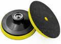 SHDIATOOL 4-Inch Backer Pad Backing pad of Foam Plastic Body with 5/8-Inch-11 Thread for Diamond Polishing Pads Pack of 2