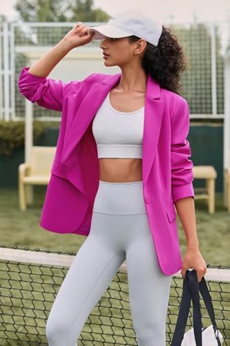 Cicy Bell Womens Casual Blazers Long Sleeve Work Office Suit Jackets Blazer