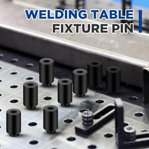 Hicarer 10 Pcs 5/8" x 1" x 1.5" Welding Table Fixture Pins Locating Clamps