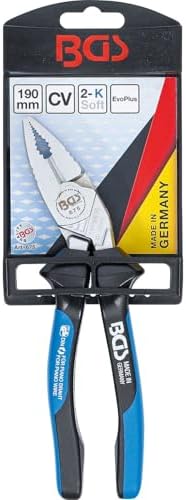BGS 675 | Heavy Duty Combination Pliers | with cutting Edge | Evo Plus | 190 mm