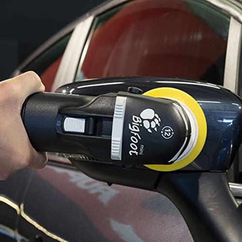 RUPES LHR75E Mini Car Accessories for Car Detailing, Orbital Cleaner, Car Cleaning Tool for Wash with Mini Polisher, Compound & Towels, Foam & Wool Pad (Spot Repair Kit)