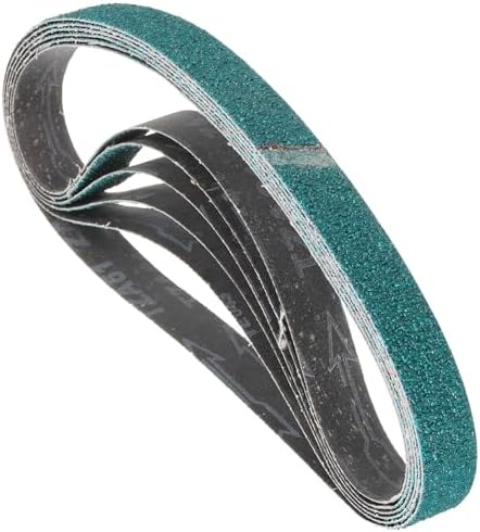 6 Pcs Sanding Belts 2 x 42 Inch 36 Grit Zirconia