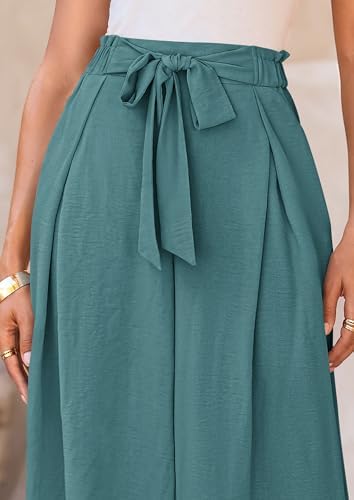 PRETTYGARDEN Women's Palazzo Wide Leg Work Dress Pants