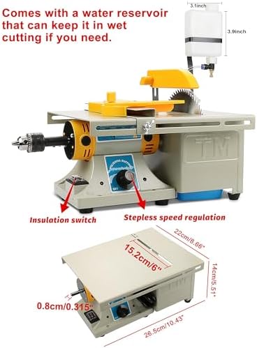 Mini Table Saw Rock, Lapidary Equipment Jewelry Polishing Grinding Machine