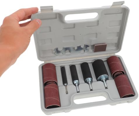 Sanding Drum Kit 80 and 120 Grit Spindle Sander Sleeves