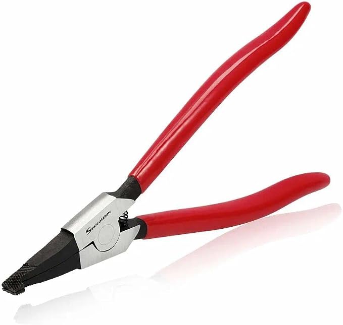 SPEEDWOX 8 Inches Lock Ring Pliers Special Angle Tip Circlip Pliers
