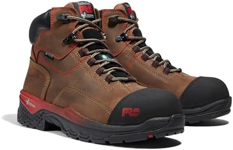 Timberland PRO Men's Bosshog 6" Composite Safety Toe Puncture Resistant Waterproof Industrial Work Boot