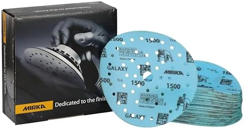 Mirka - Sanding Discs - Galaxy Multifit 6 inch 1500 grit 50 Pack
