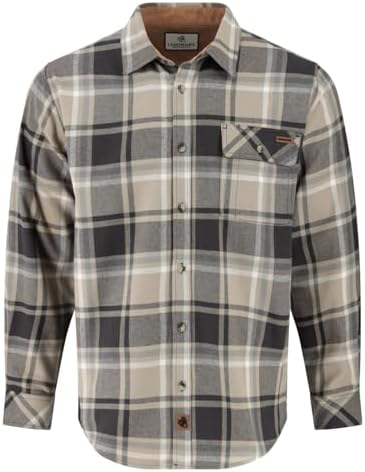 Legendary Whitetails Mens Flannel Long Sleeve Button Down 100% Cotton Shirt