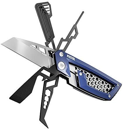 Real Avid Gun Multitool for Handgun & Pistol Gunsmithing | 24-in-One Gun Tool with Screwdriver, Bit Set, Nut Wrenches, Hex Keys, Pin Punch, Pick, File, Holster & More for Cleaning & Maintenance