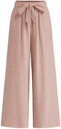 BTFBM Striped Palazzo Pants for Women Fall 2026 Wide Leg Dress Work Pants