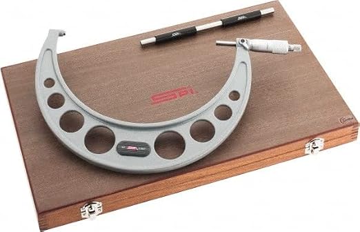 SPI 17-648-7 Calibrated Mechanical Outside Micrometer: 8" to 9 inch Range
