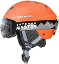 OutdoorMaster Kelvin Ski & Snowboard Helmet Set with RPO Goggles