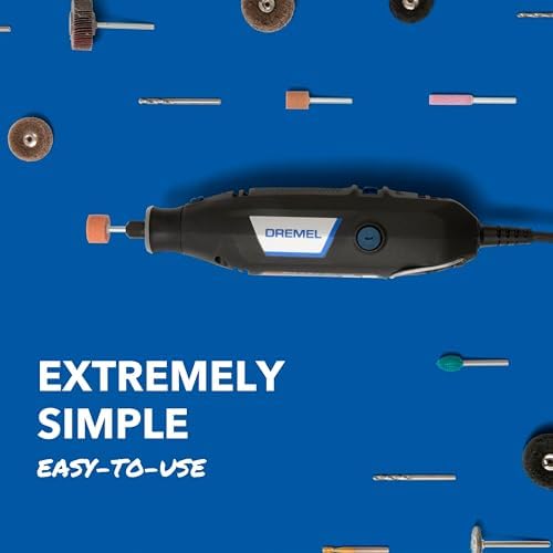 Dremel 3100-1/15 Variable Speed Rotary Tool Kit- 1 Attachment and 15 Accessories, Ideal for a Variety of Crafting and DIY Projects- Cutting, Sanding, Grinding, Polishing, Drilling, and Engraving