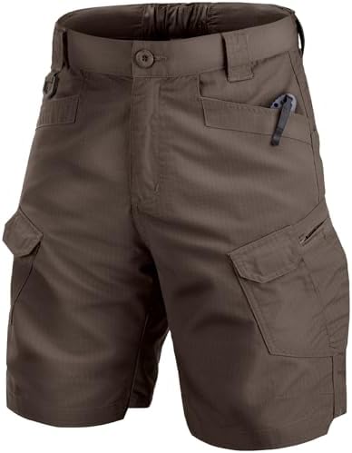 Mens Work Shorts Cargo Tactical Outdoor Wear Resistant Hiking Tool Shorts