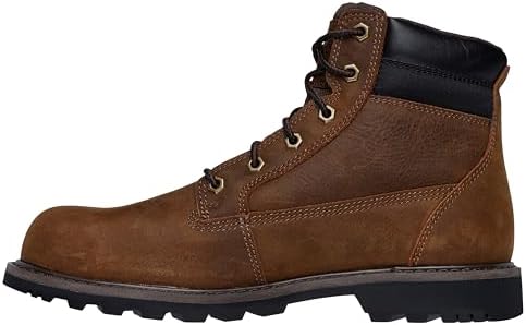 Skechers Men's Longrider 6 Inch Padded Collar Steel Toe