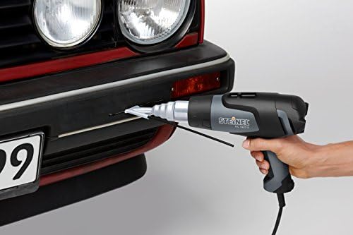 Steinel HL 1920 E Multi Purpose Kit - Heat Gun Set incl. Heat Tool with Variable Temperature & Airflow, hot air Gun Set for desoldering, Welding Plastics, thawing Frozen Pipes