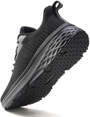 AVW Womens Non Slip Work Shoes Walking Sneakers Food Service Kitchen Shoes