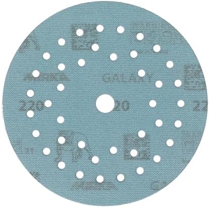 Mirka Galaxy Multifit Sandpaper 5 inch Grit 220 50 Discs Pack