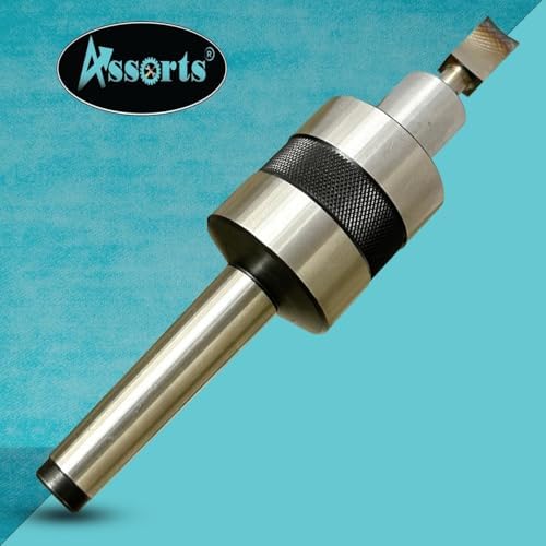 MT2 Rotary Broach Tool Holder with Square Broach Set (Imperial) – Manual Offset Design, Tailstock Angle Required, Complete Kit