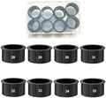 Mini Rotating Tool Adapter Sleeve 8pcs, for Rotating Tools in Drill Press