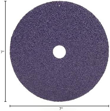 Cubitron 3M Cubitron II Abrasive Fibre Disc, 33425, 7 in x 7/8 in (180mm x 22mm), 36+, 5 discs per carton