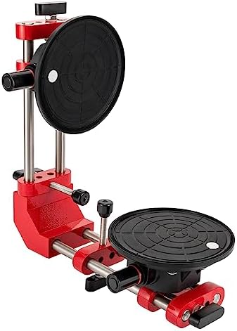 Adjustable Granite Seam Setter For Granite with 6.5 in Suction Cup | 90 Degree Countertop Seam Setter, 3-Knob Adjustment System, 0-2cm Height Range, Stainless Steel Rail, Wrench & Keys Included