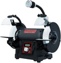 BUCKTOOL 8" 1HP VFD Variable Speed Bench Grinder,Wobble Free Wheels