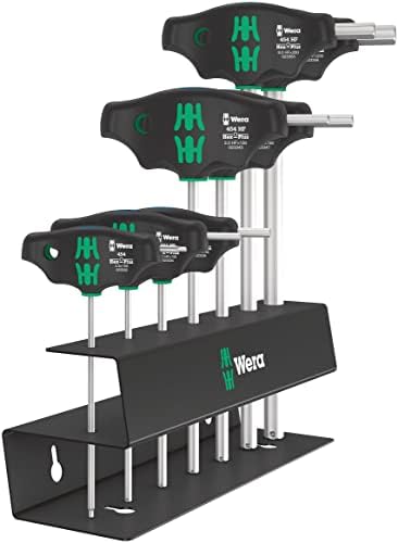 454/7 HF Set 2 Screwdrvr set T-handle Hex-Plus 7 pcs