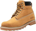 Work Boots for Men Soft Toe Waterproof Leather Workboots