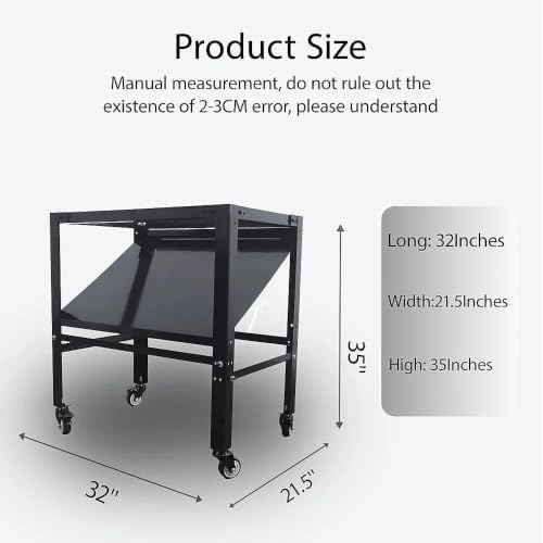 Plasma Cutting Table,Heavy Duty 250 Lbs,33.07''L×27.17''W×5.91''H