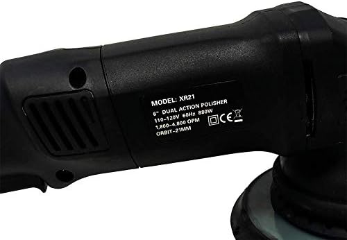 Liquid X XR21 Dual Action Long Throw Polisher 21mm - Faster Results with Less Effort - by Maxshine - Auto Detailing Buffer with Variable Speeds