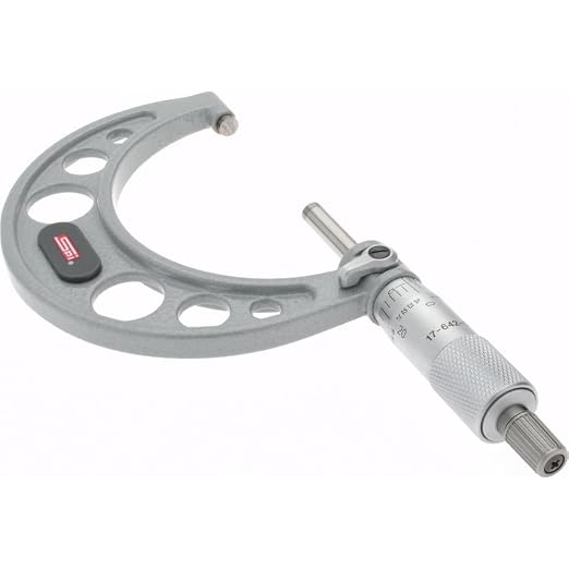 SPI 17-642-0 Calibrated Mechanical Outside Micrometer: 2" to 3 inch Range