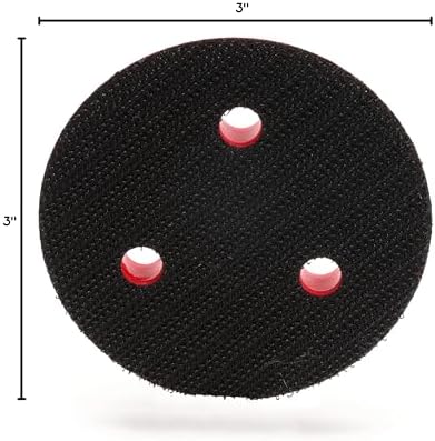 Cubitron Hookit Clean Sanding Low Profile Disc Pad, 3 Holes - for Orbital and Random Orbital Sanders - Hoo