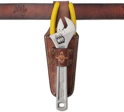 2-in-1 Hand Tool Sheath Wrench Holster Slot Plier Pouch Organizer for Belt