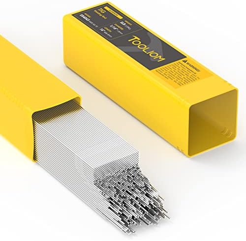 TOOLIOM ER4043 Aluminum TIG Rods, 1/16 x 16", 5 lb