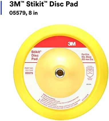 3M Stikit Abrasive Disc Back-up Pad, 05579, 8 in