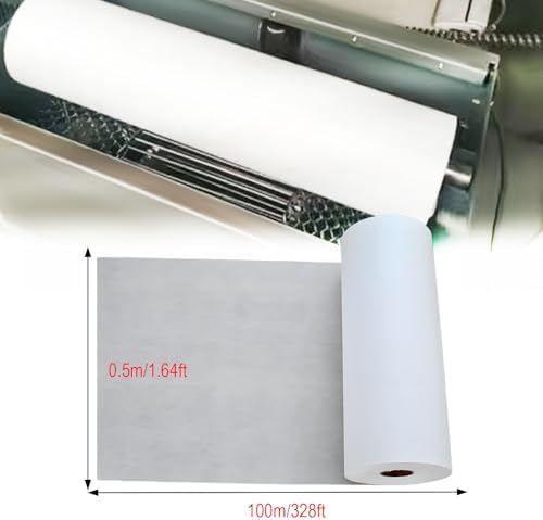 Cutting Fluid Filter Paper - Industrial Filter Paper，Grinding Machine/Machine Tool/Grinding Fluid Filter Paper，1 Volume（19.6in x 328ft/ 50cmX100m）