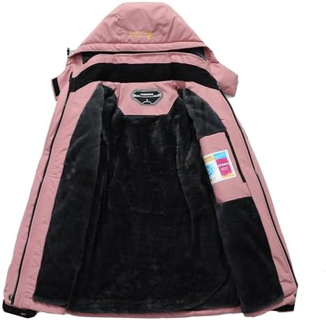 MOERDENG Women's Ski Jacket Warm Winter Coat Snowboarding Jacket