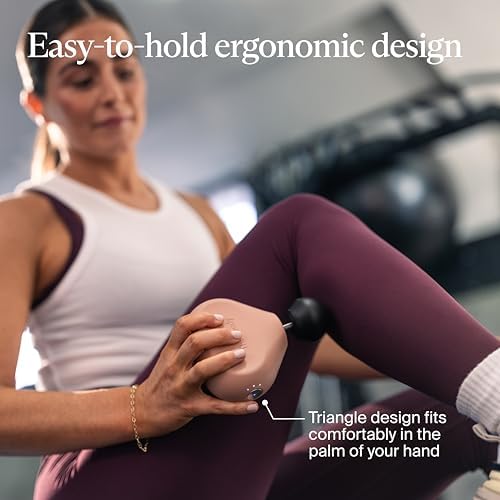 TheraGun Therabody Mini 3rd Gen Massage Gun | Travel Essential, Desert Rose
