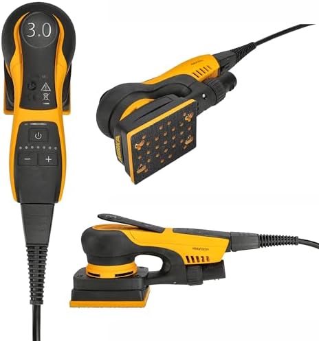 Mirka DEOS II 343X 3 x 4 inch Rectangular Electric Orbital Sander 3mm Orbit