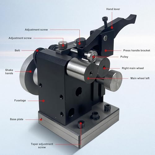High Precision Vertex Mini Punch Grinding Machine Cylinder Mini Punch Grinder High Precision Needle Grinding Machine for Milling Drilling Machine Clamping Accuracy 0.002mm