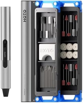 HOTO SNAPBLOQ™ R-A04 Mini Rotary Tool Kit, Brushless Engraving Pen