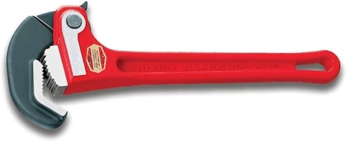 Rapid Pipe Wrench, 10 in. L, Cast Iron