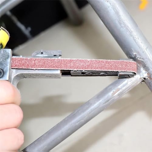 Grinder， Electric Belt Sander Mini Belt Sander Electric Grinder Small Grinding Machine Hand-held Electric Belt Sander